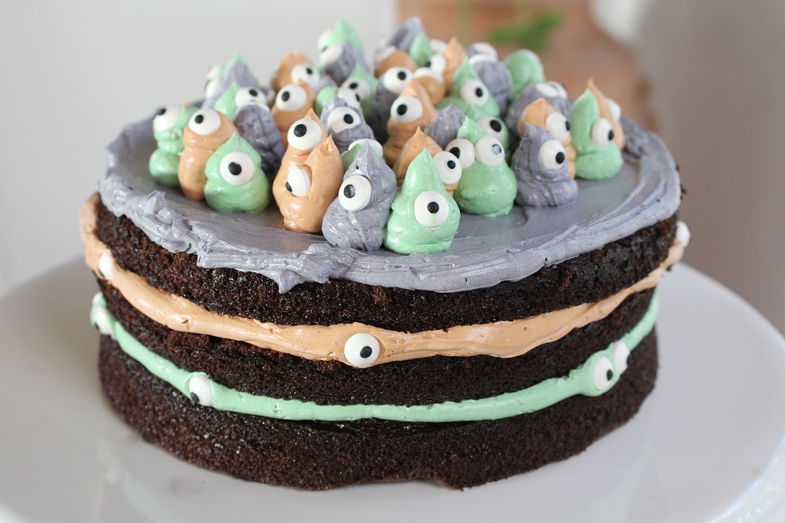 Schnelle Halloween Geister Torte - Spooky Eyes Cake Rezept - Youtube ...