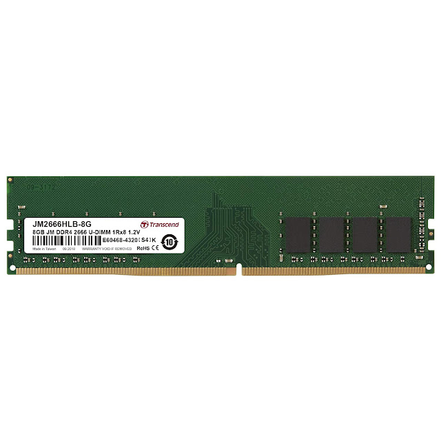 TRANSCEND 8GB DDR4 2666Mhz ram for desktop