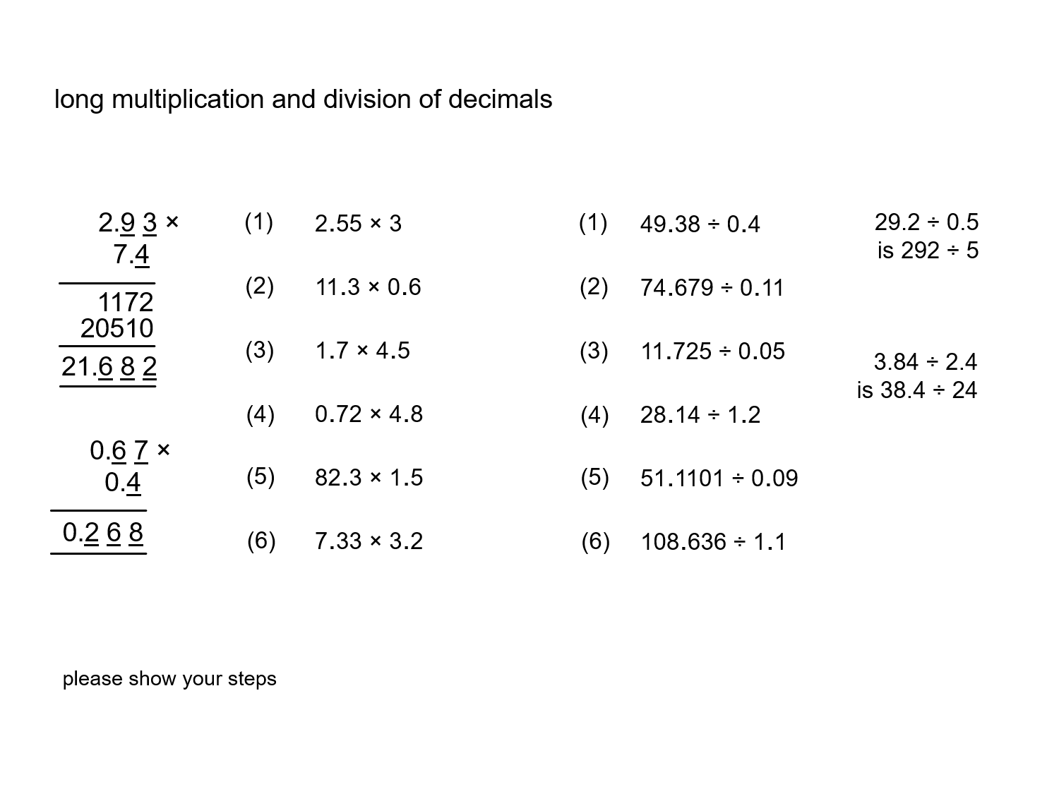 MEDIAN Don Steward mathematics teaching: easy to check