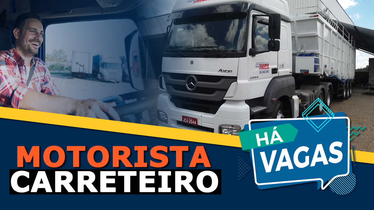 vaga para motorista