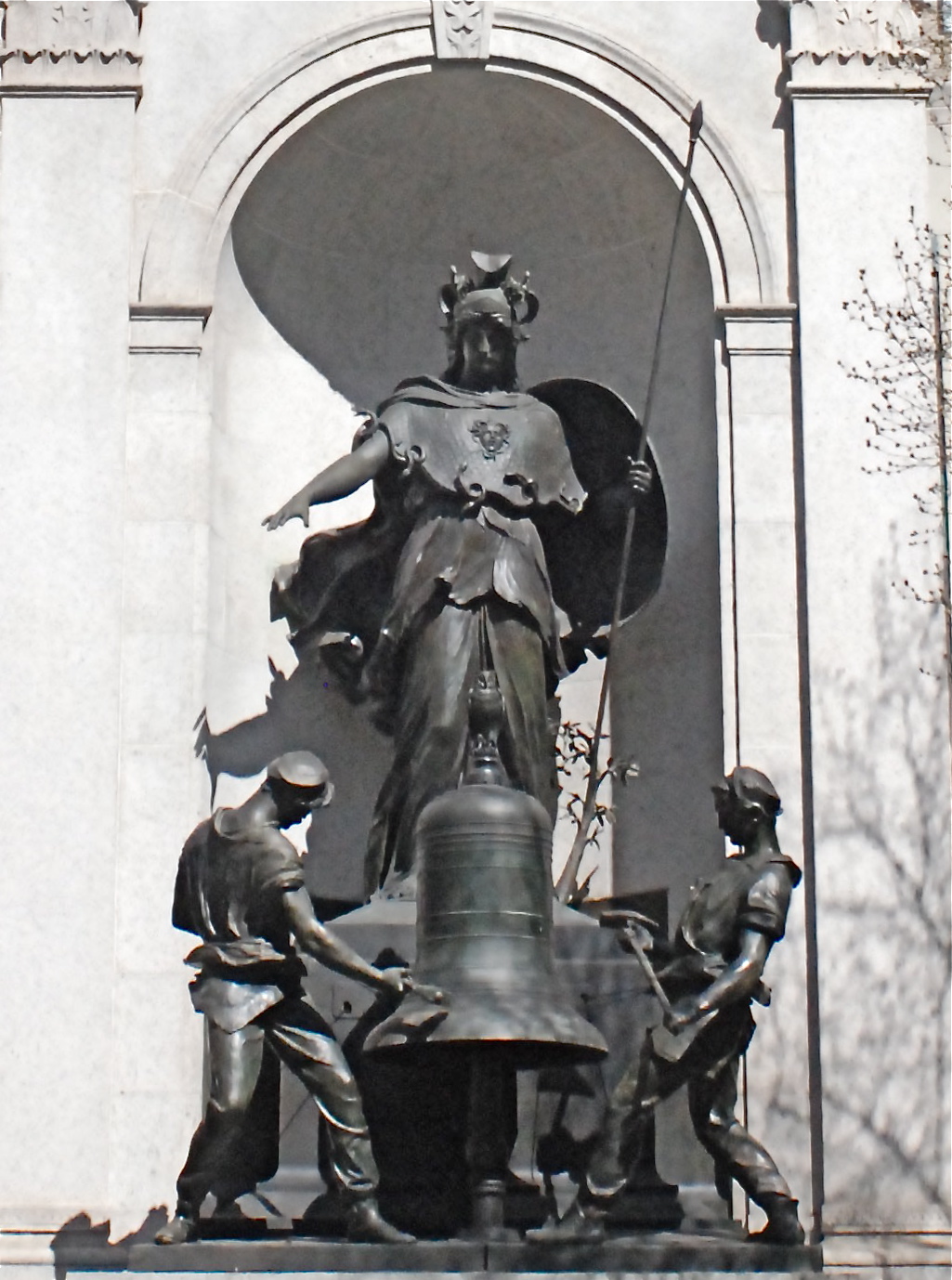 NYC ♥ NYC Minerva And Bell Ringers At Herald Square