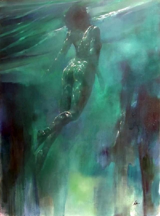 Современный британский художник. Bill Bate