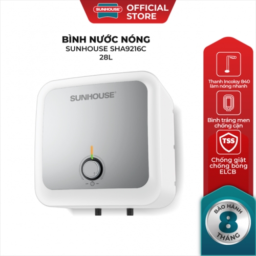 Bình Nước Nóng 28L Sunhouse SHA9216C