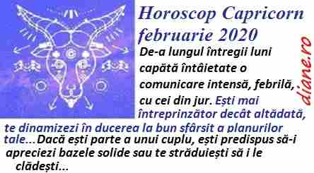 Horoscop capricorn 2020