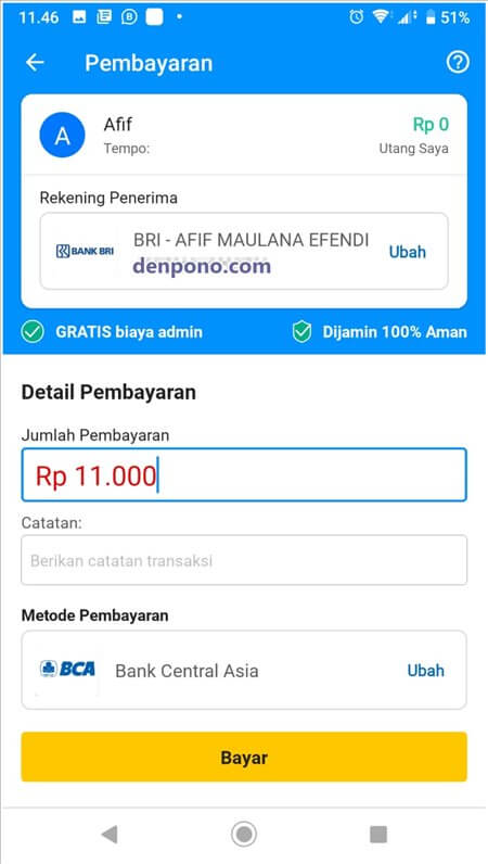 cara membuat virtual account 1