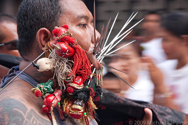 Phuket Vegetarian Festival  © 2013 Michael LaPalme