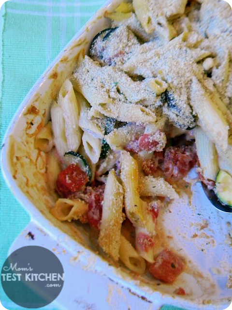 Mom's Test Kitchen: Creamy Zucchini Parmesan Pasta