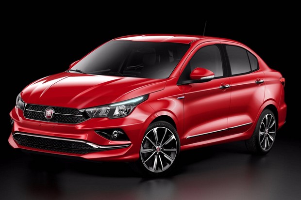 Fiat revela visual do sedã Cronos, que chega ao mercado em 2018