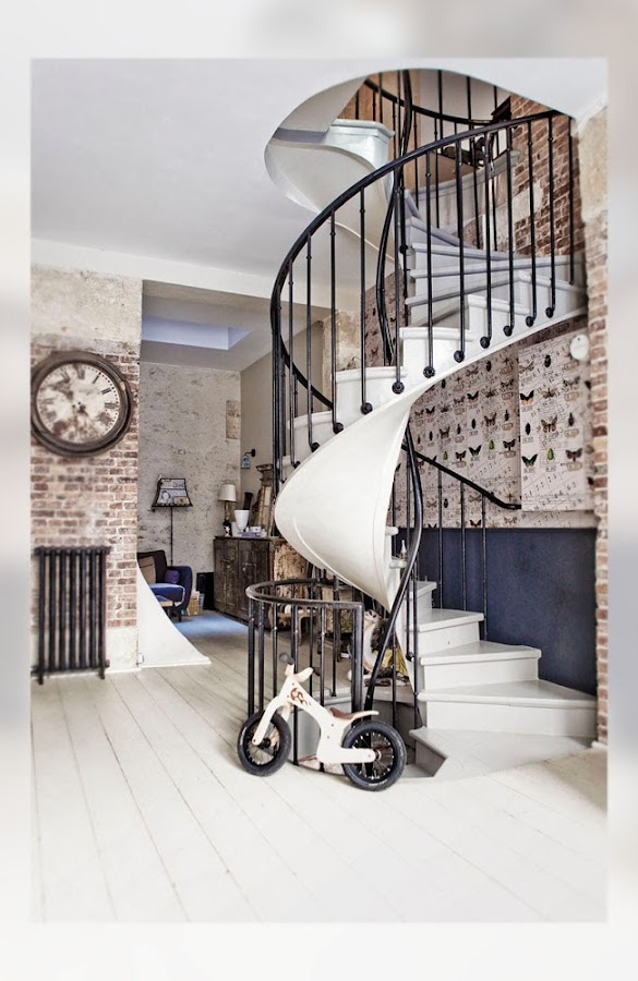 Antique, Chic, Casa, hometour, París, La Musa, Decoracion, Escaleras, Stairs