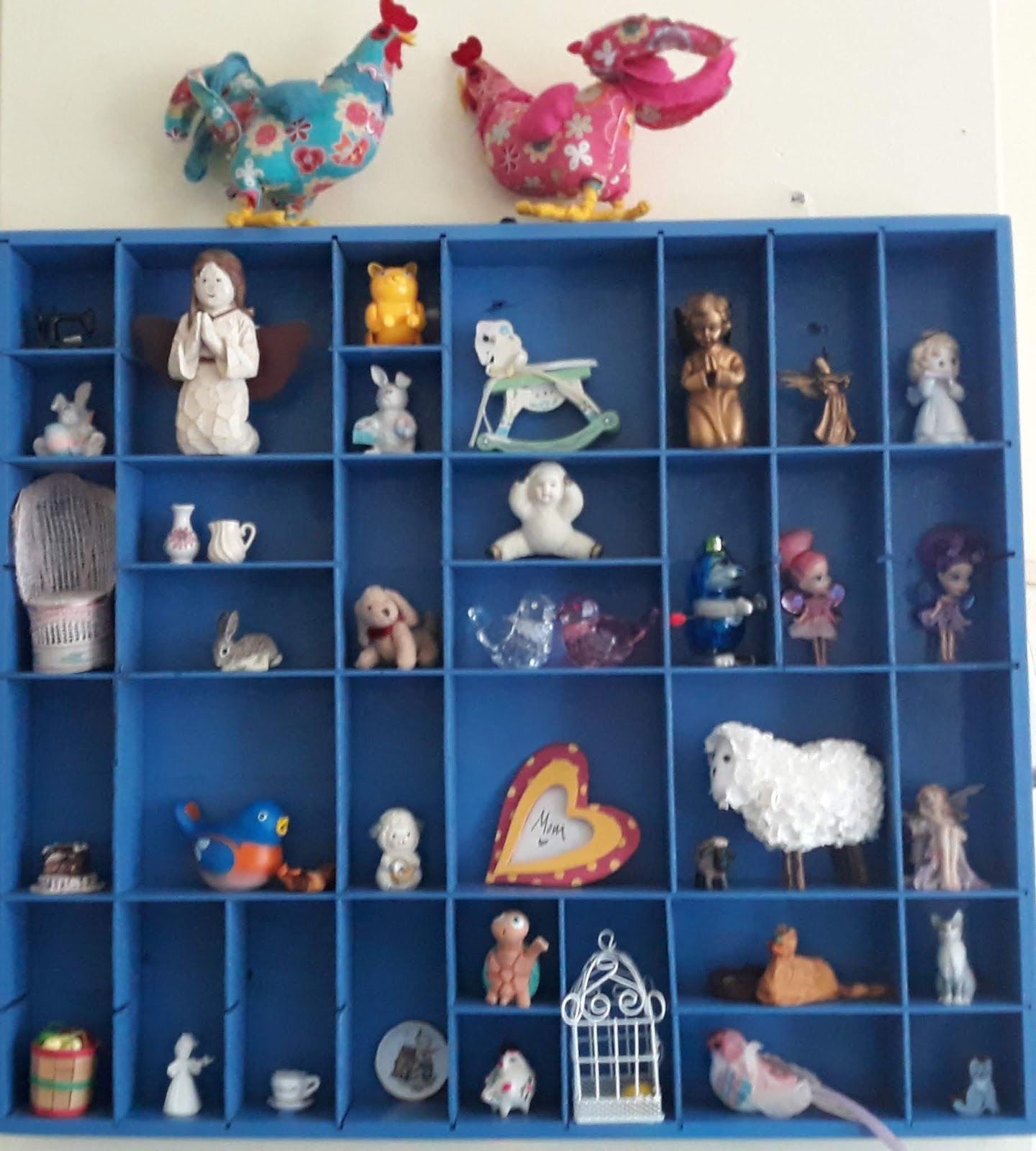 Writing Straight from the Heart KnickKnack Rack Remodel