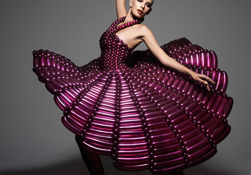 Balloon dress