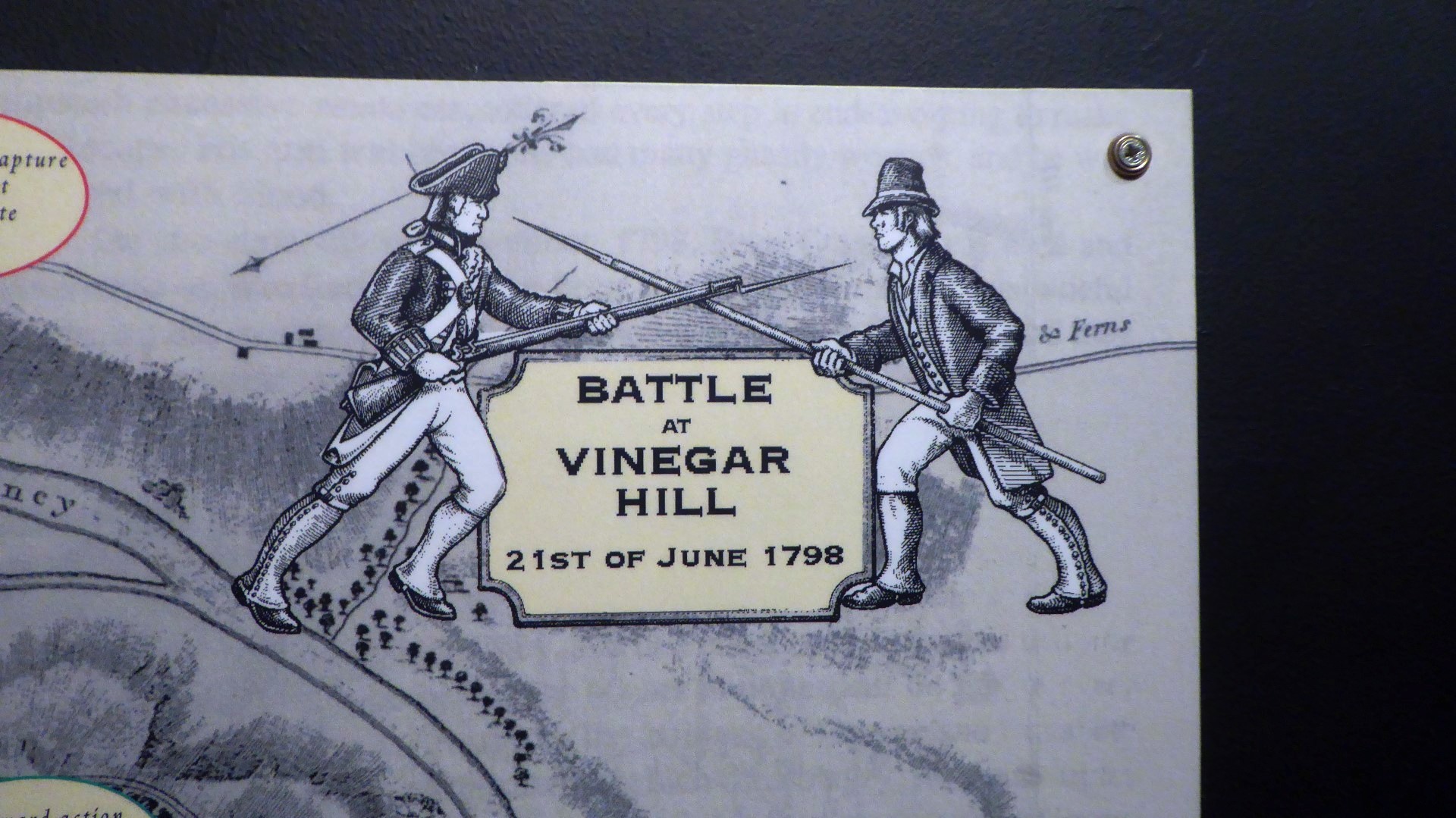Toy soldiers and real battles Visiting the Battle of Vinegar Hill and