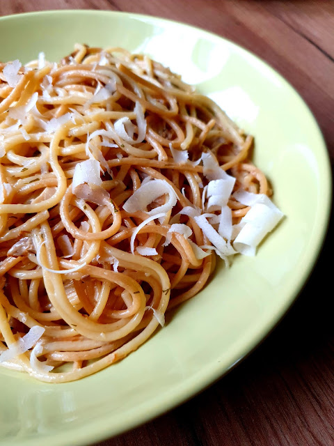 spaghetti z boczniakami w śmietanie, makaron z grzybami,spaghetti,kuchnia włoska, z kuchni do kuchni,to blog kulianrny,obiad,ranzo italiano,