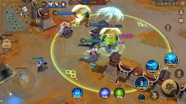 أفضل ألعاب MOBA للاندرويد