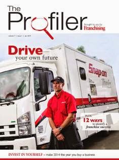 The Profiler 2014-01 - January 2014 | CBR 96 dpi | Semestrale | Professionisti | Franchiising
Check out The Profiler, the franchise publication, for franchisor and franchisee showcases.