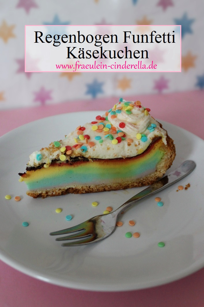 REZEPT: REGENBOGEN FUNFETTI KÄSEKUCHEN