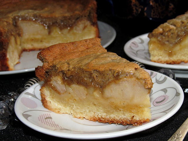 Арабский пирог с яблоком и халвой "Застенчивая Лейла"