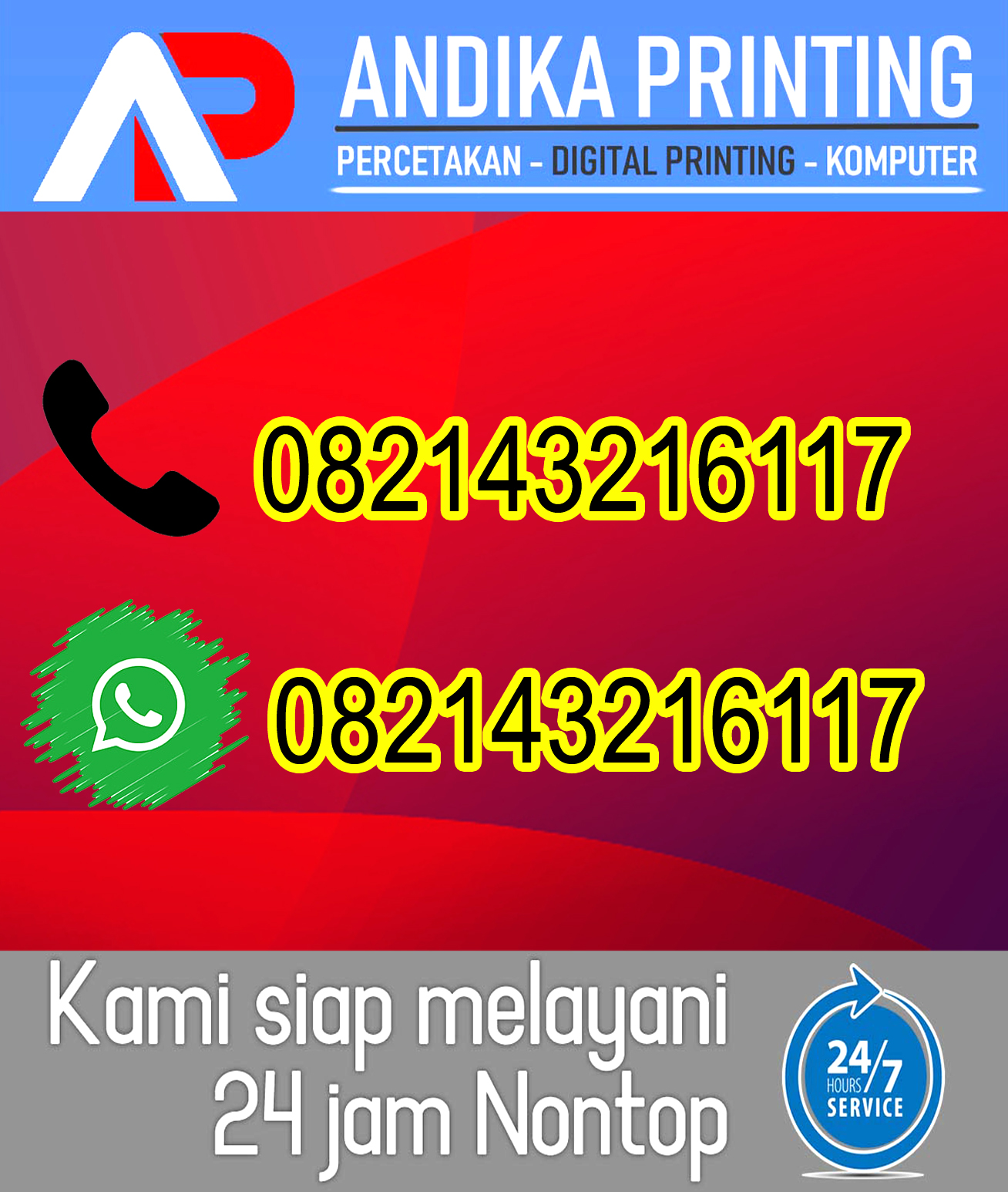 Tempat Print Terdekat (24 Jam) Di Jakarta Andika Printing