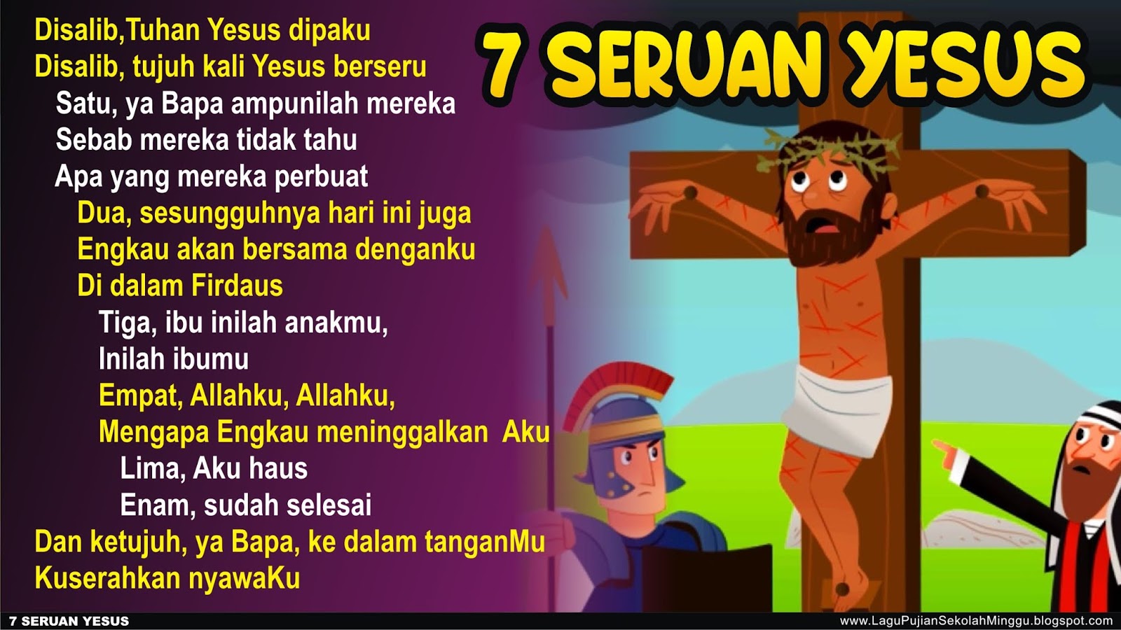 Lirik Lagu Pujian Rohani Kristen Sekolah Minggu Gereja