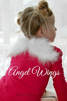 While Wearing Heels: Angel Wing Tee Shirt