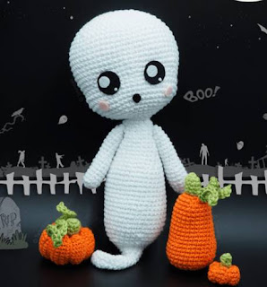 PATRON GRATIS FANTASMA AMIGURUMI 46036