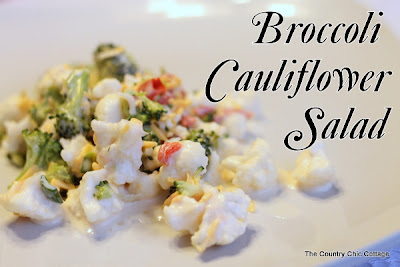 broccoli cauliflower salad