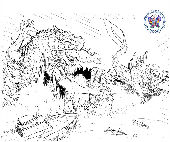 Godzilla Coloring Pages Pdf / Magianrainbow On Zibbet - He has since