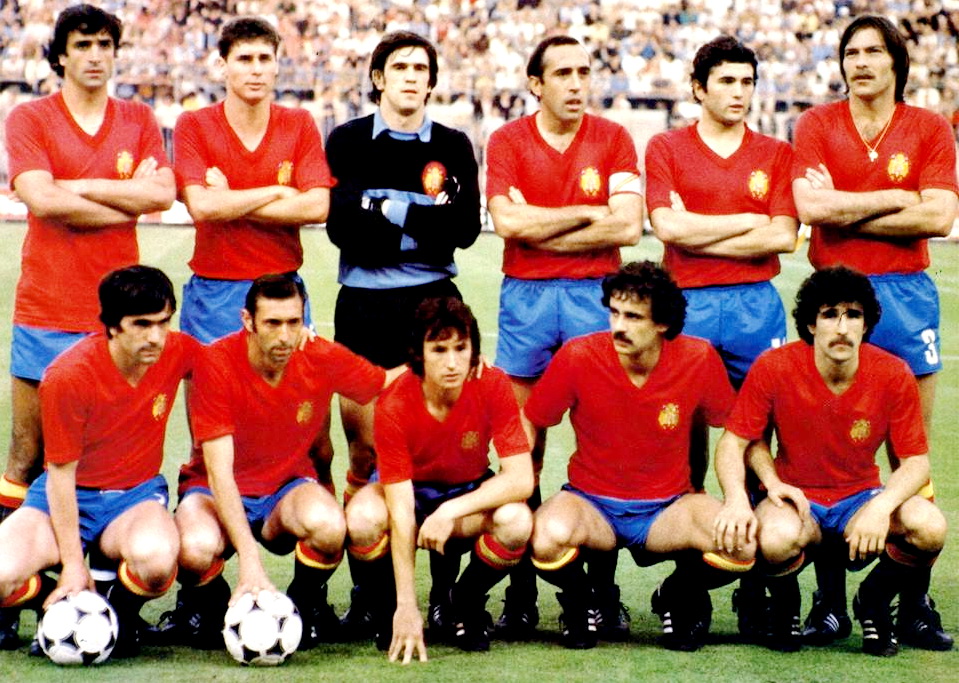 EQUIPOS DE FÚTBOL: SELECCIÓN DE ESPAÑA contra Italia 12/06/1980 Eurocopa