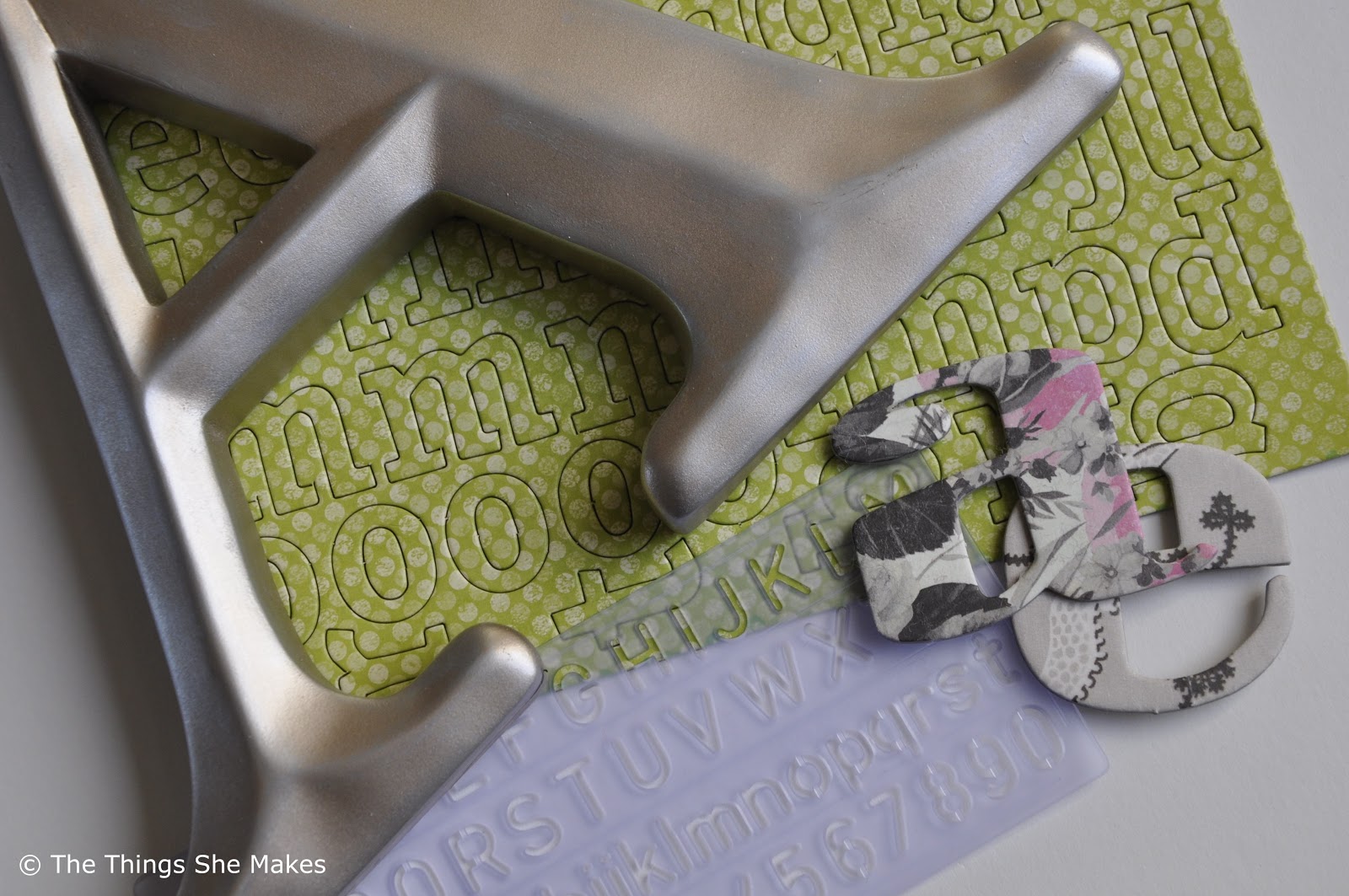 Making your own Easy Stencils The Things She Makes