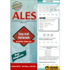 Tasarı ALES Sayısal Yetenek Çek Kopart Yaprak Test (2016) Tasarı ALES Sayısal Yetenek Çek Kopart Yaprak Test (2016)