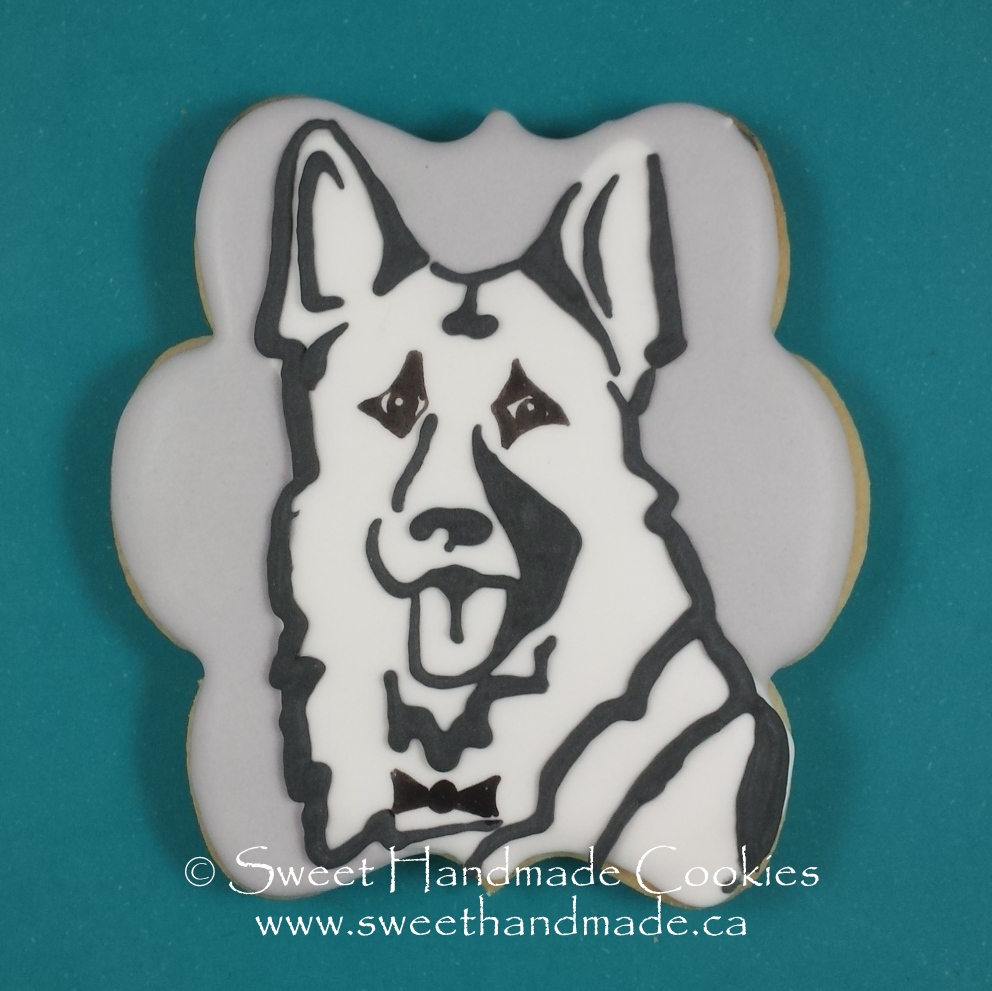 german shepherd cookies