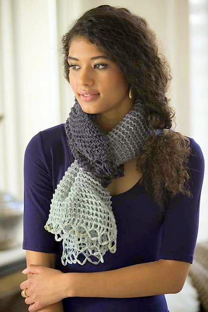 lace scarf Crochet pattern