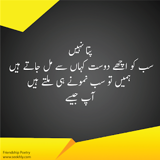 friendship quotes in urdu