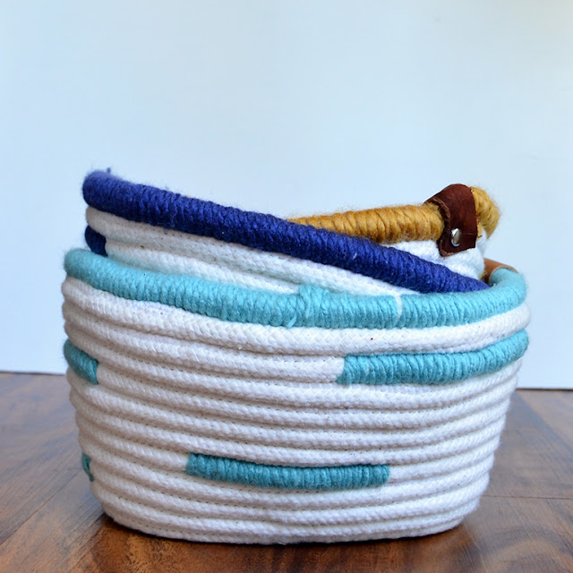 diy rope basket