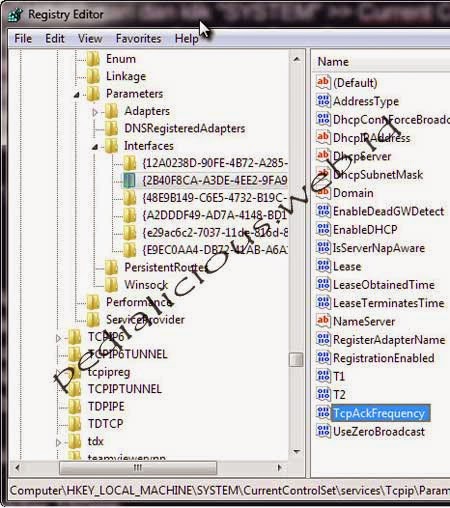 Cara Menstabilkan Ping / Mengurangi Ping (Lag) Registry Editor