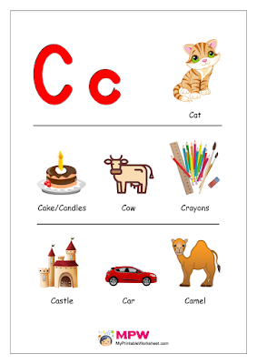 Things that start with C Alphabets