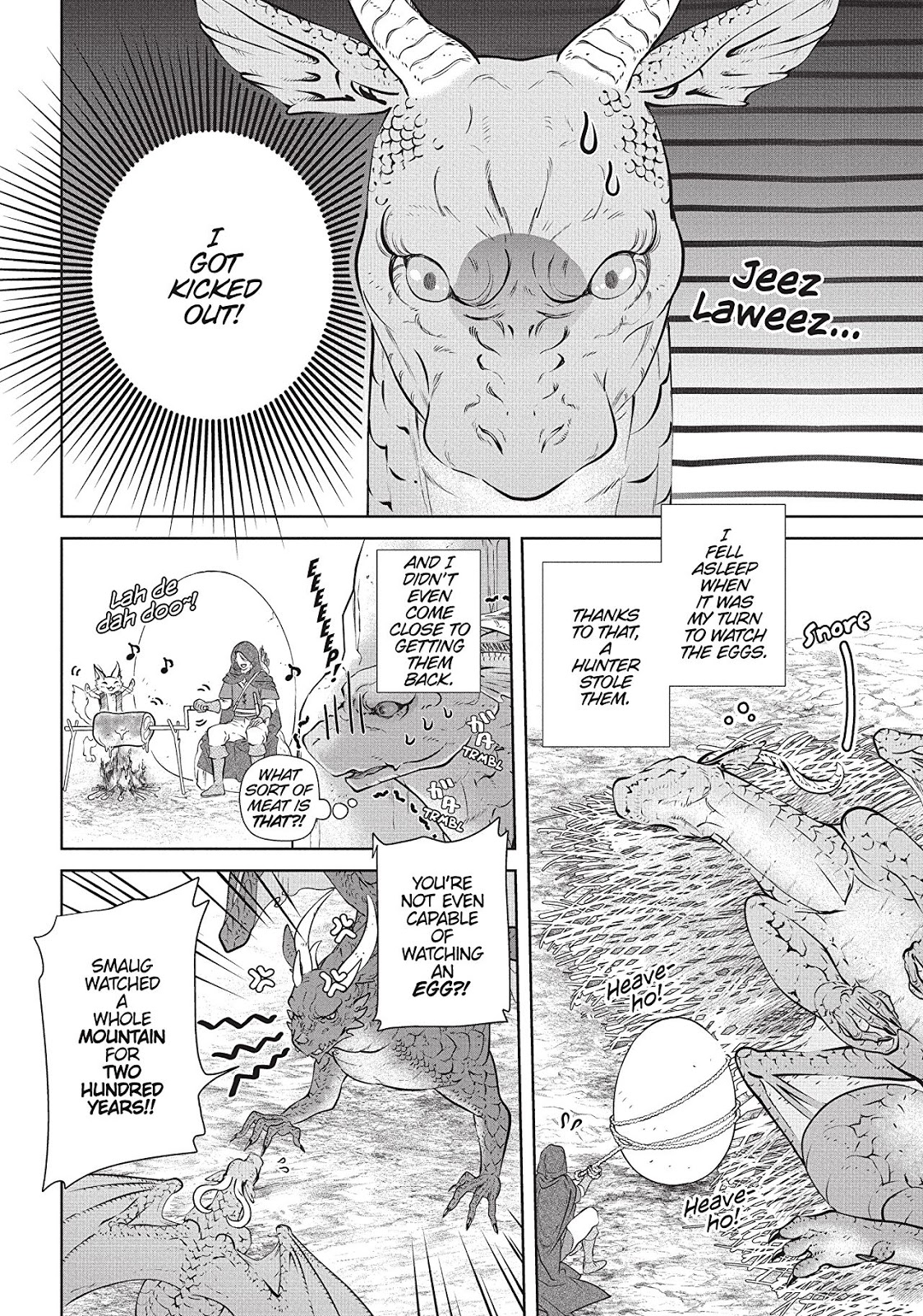 Dragon Goes House Hunting Manga Okay, that could have been a better segue, but this title is hilarious.
