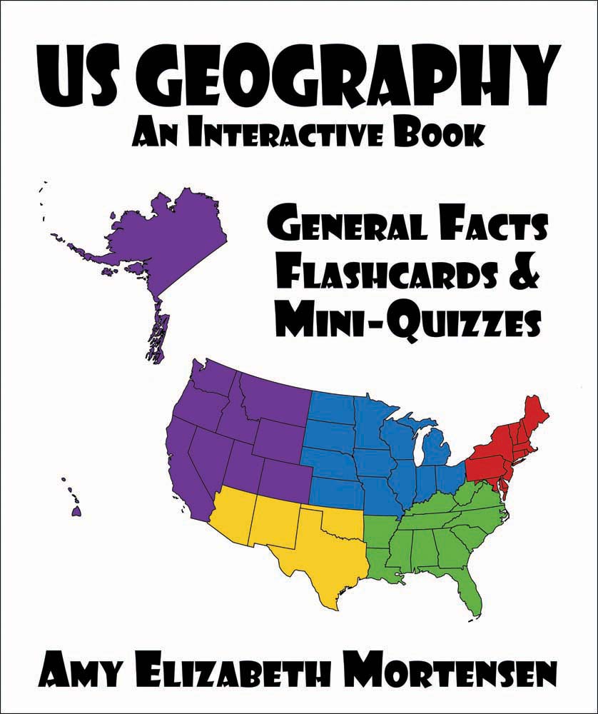 Andi's Middle Grade & Chapter Books US Geography An Interactive Book