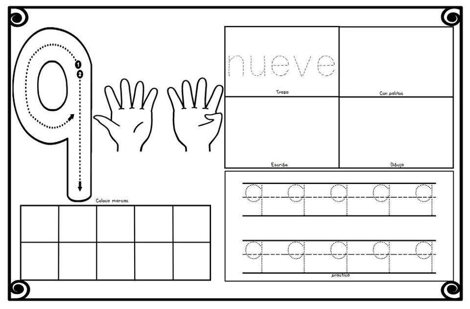 Cuadernos Aprendemos Los Numeros Conteo Y Trazos Materiales
