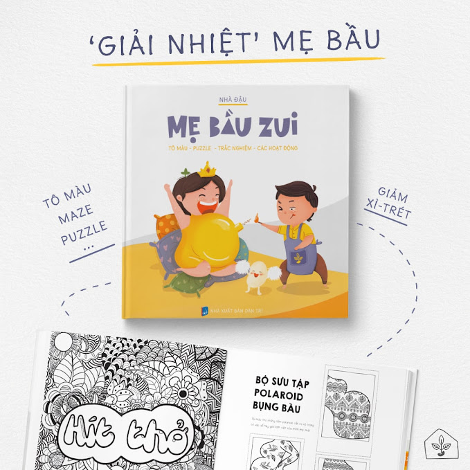 [A116] Sách hay cho Mẹ Bầu: Giúp Mẹ Đánh Bay Stress Thai Kỳ.