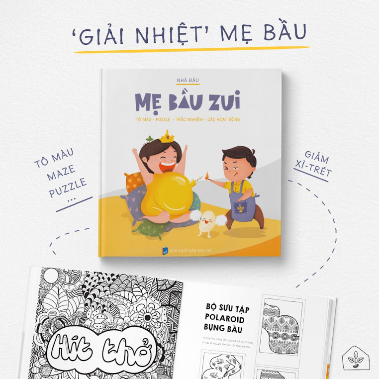 [A116] Mẹ Bầu Zui - cuốn sách thai giáo Best seller tại Việt Nam