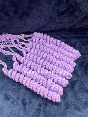 how to crochet jellyfish tentacles- free pattern