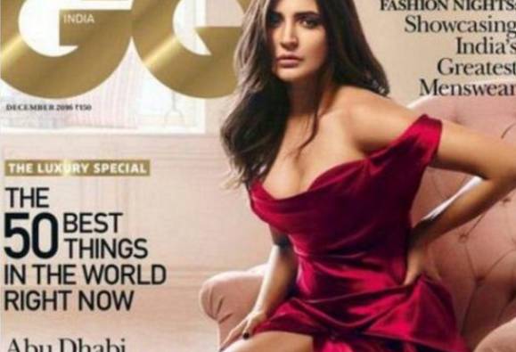 Anushka goes all red on GQ magazine's December issue Anushka goes all red on GQ magazine's December issue