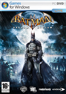 Batman Arkham Asylum PC Game (cover)