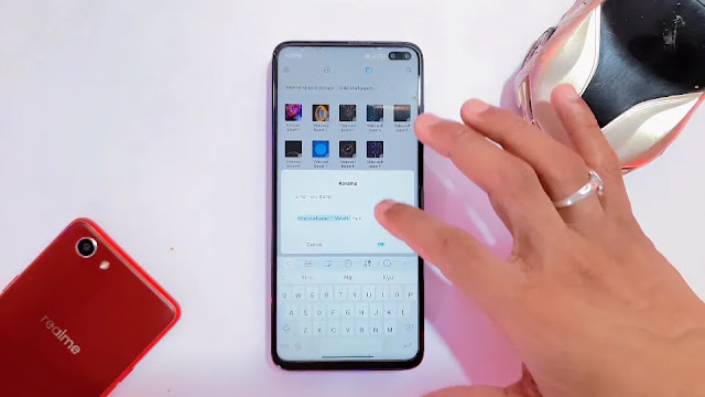 rename all videos and remove .mp4 and save it rename video on android
