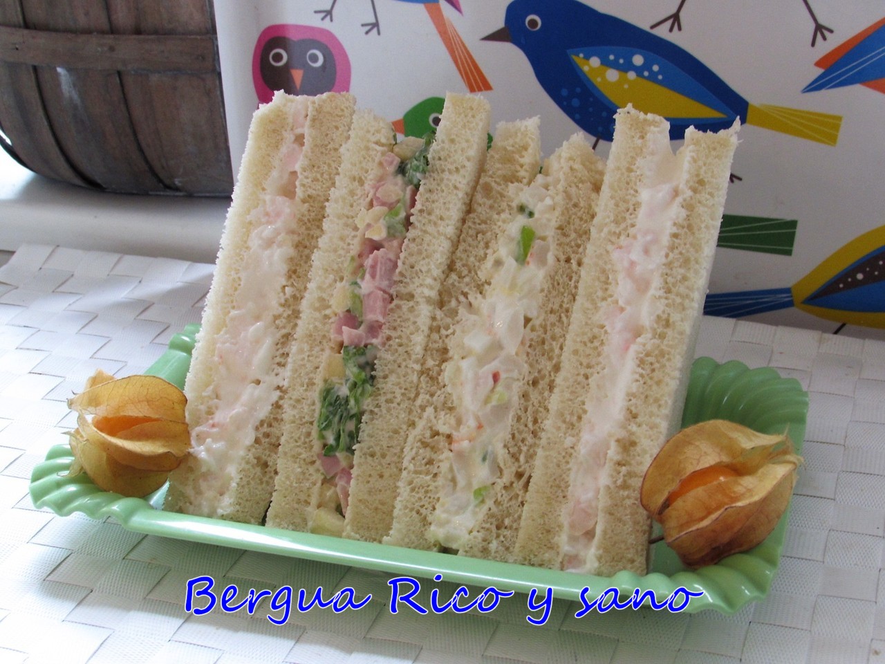 Bergua Rico Y Sano Sandwich Al Estilo Ingles