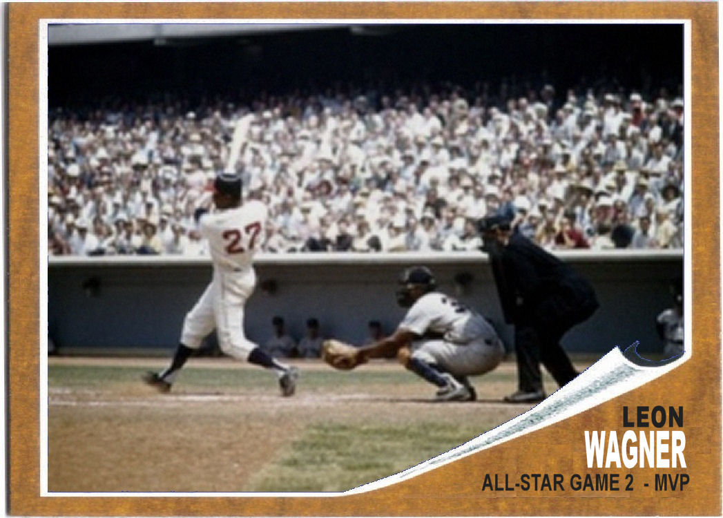 Cards That Never Were 1962 Topps Leon Wagner All Star MVP
