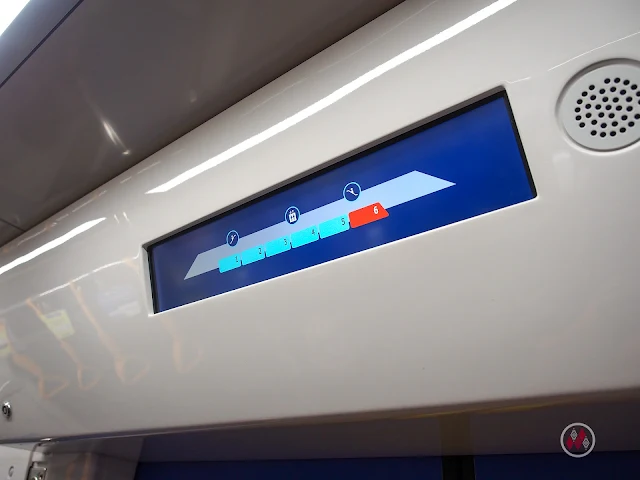 Passenger Information Display System​, PIDS 雅加達地鐵系統紅線 - Moda Raya Terpadu Jakarta / Jakarta MRT North–South Line