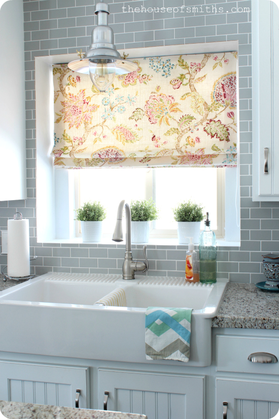 A Kitchen Re-Style: Part 5 - Window Treatments, Seating & Giveaway!