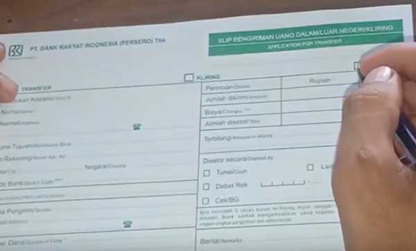 Berapa Nomor Referensi Transfer Bri